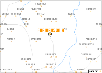 map of Farimansonia