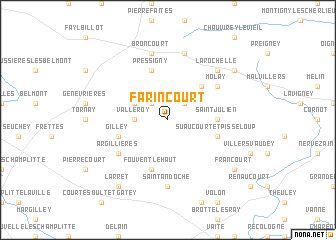 map of Farincourt