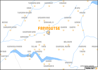 map of Farin Dutse