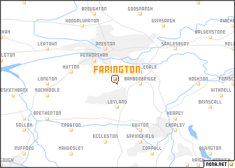 map of Farington