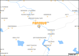 map of Farinovo