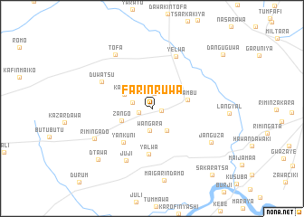 map of Farin Ruwa