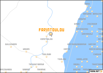 map of Farin Toulou