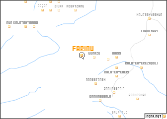 map of Farīnū