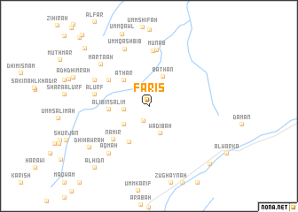 map of Farīs