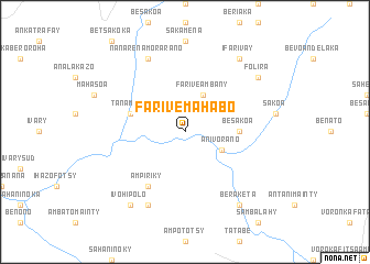 map of Farive-Mahabo