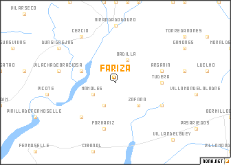 map of Fariza