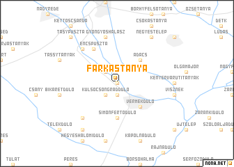 map of Farkastanya