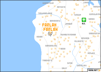 map of Farlah