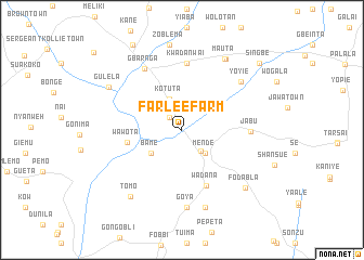 map of Farlee Farm