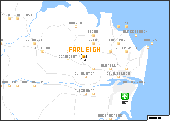 map of Farleigh