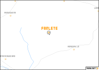 map of Farlete