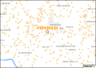 map of Farmbrook