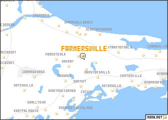 map of Farmersville