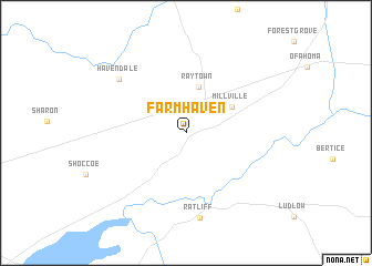 map of Farmhaven