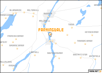 map of Farmingdale