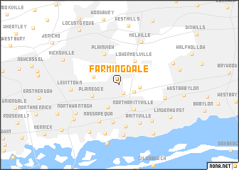 map of Farmingdale