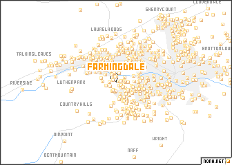 map of Farmingdale