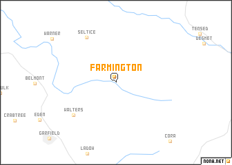 map of Farmington