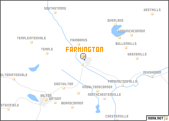 map of Farmington