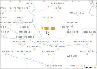 map of Farmos