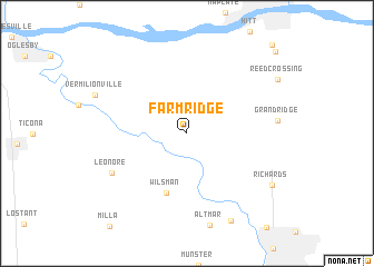 map of Farm Ridge