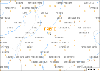 map of Farnè