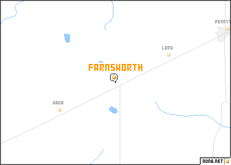 map of Farnsworth