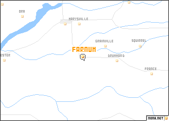 map of Farnum