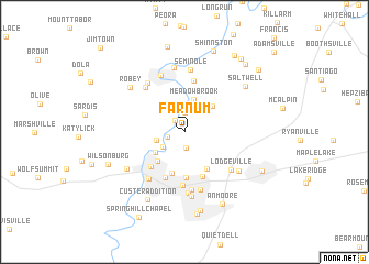 map of Farnum