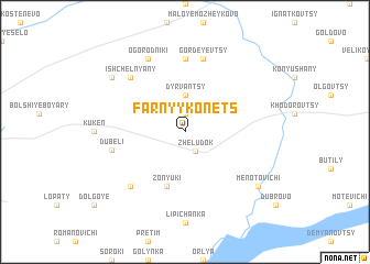 map of Farnyy Konets