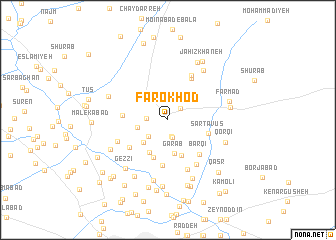 map of Farokhod