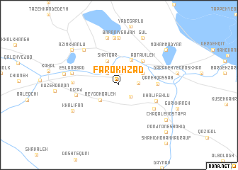 map of Farokhzād