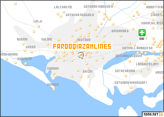 map of Farooq-i-Azam Lines