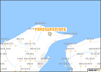map of Faro Superiore