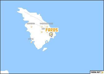 map of Fáros