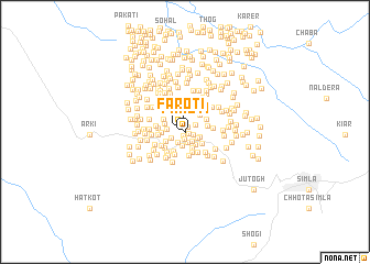 map of Faroti