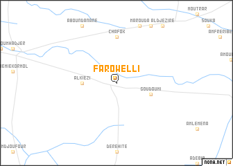 map of Farowelli