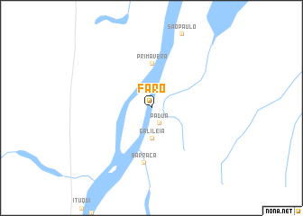 map of Faro