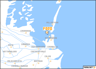 map of Faro