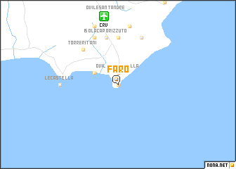 map of Faro