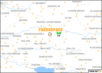 map of Farranfore