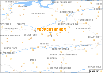 map of Farranthomas