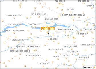 map of Farran