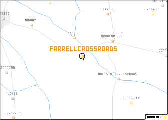 map of Farrell Crossroads