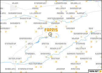 map of Farris