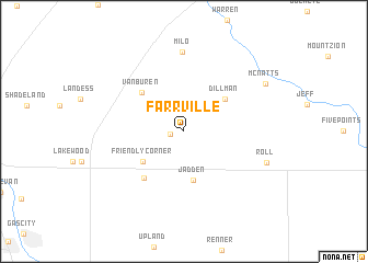 map of Farrville