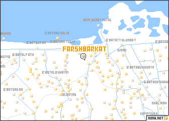 map of Farsh Barkāt