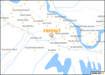 map of Farshūţ