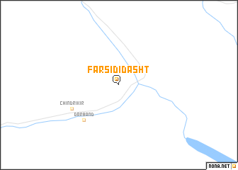 map of Farsid-i-Dasht